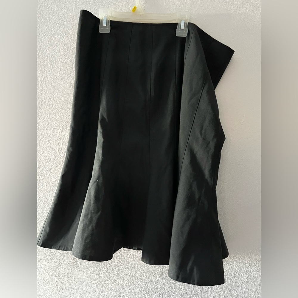 Alfani Essentials Black A-Line Women's Skirt Size 16